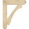 Ekena Millwork Imperial Craftsman Rough Sawn Bracket w/ Offset Brace, Douglas Fir, 8"W x 34"D x 42"H BKT0806X34X42IMP04RDF - alternate 2